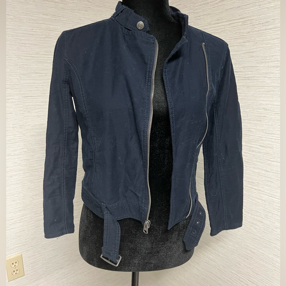 Abercrombie & Fitch twill cropped jacket - women’s xs